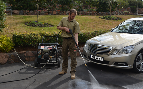 high pressure cleaning, Central Coast